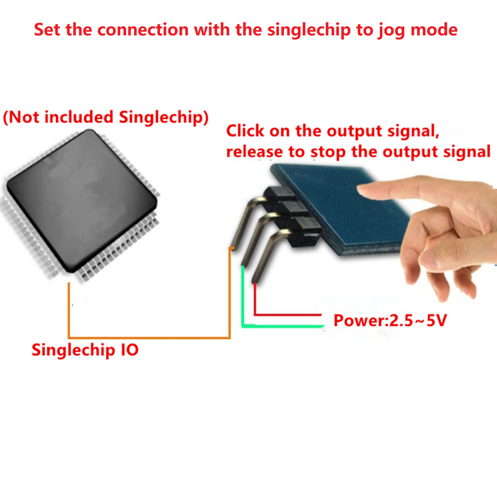 10Pack 2.5-5V TTP223 Capacitive Touch Switch Button Self-Lock Key Module