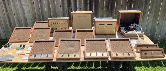 1950s Nutone Record Player Intercom System Parts