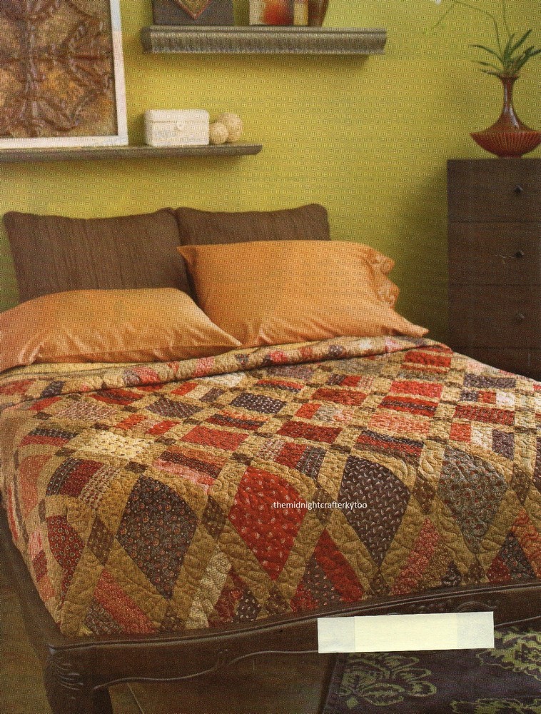 Cinnamon & Nutmeg Quilt Pattern Pieced TL