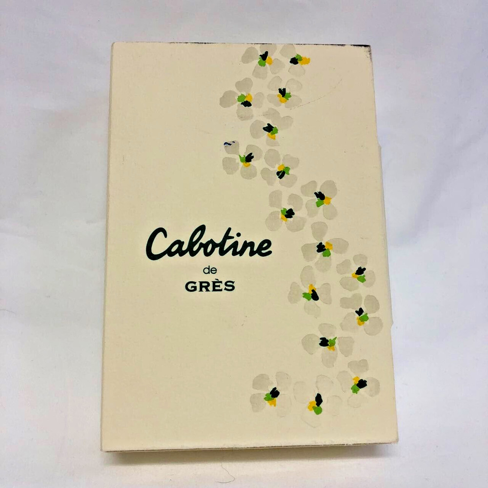 CABOTINE de GRES Neiman Marcus Parfum Perfume Miniature Bottle Only in Box .10oz