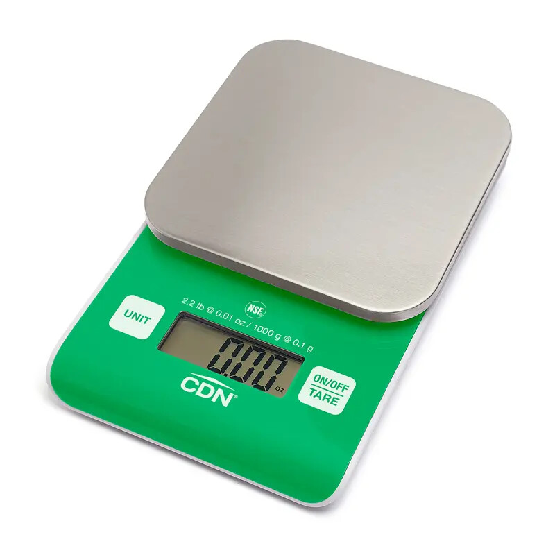 CDN SD0202 2.2 lb Plastic High Precision Digital Scale