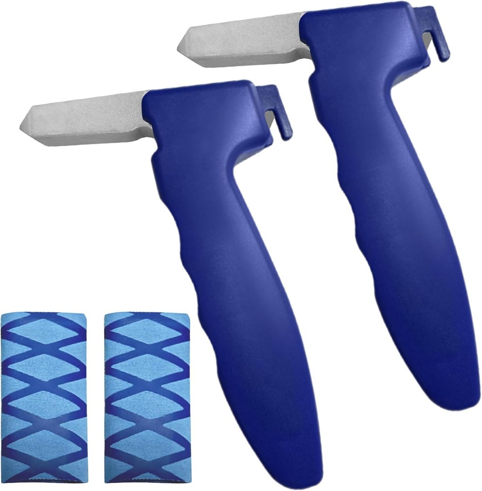 Plastic Car Door Handle Assist Blue