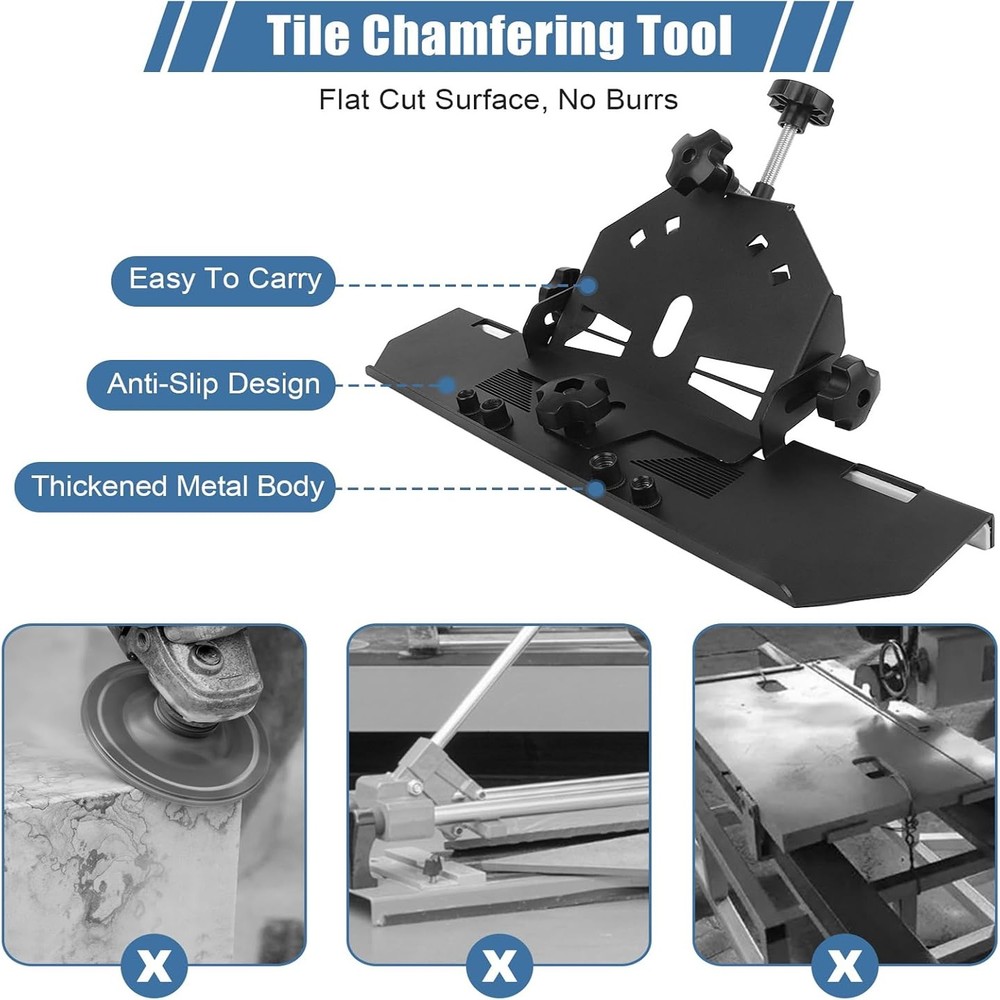 45 Degree Tile Chamfering Tool For Cutting Ceramic Stone Cutting Machine Device