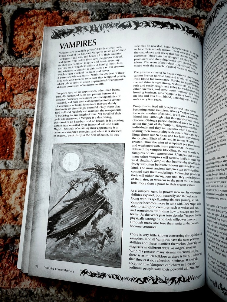 Warhammer Armies: Vampire Counts [7th Edition 2008]