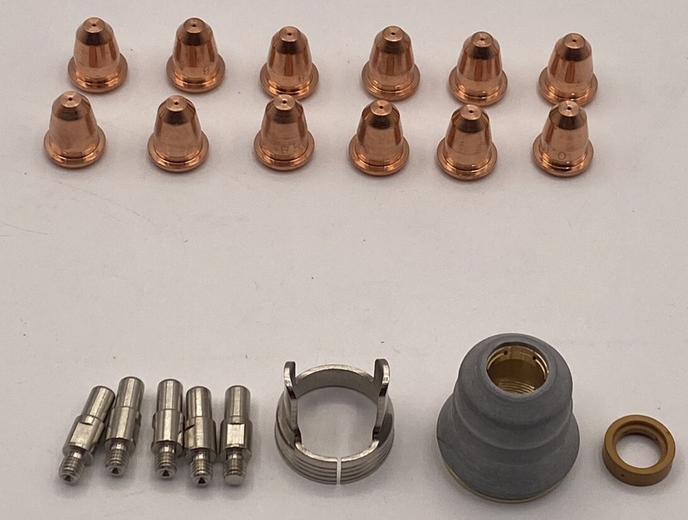 Plasma Cutter Consumables - 0.8 mm Tips - 20 Pieces