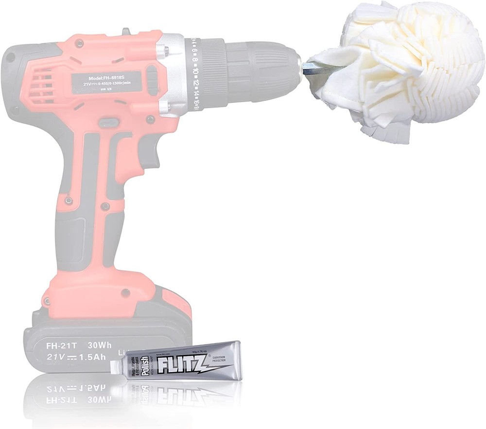 FLITZ 3" Buffing & Polish Ball MINI10180P (SEE VIDEO)