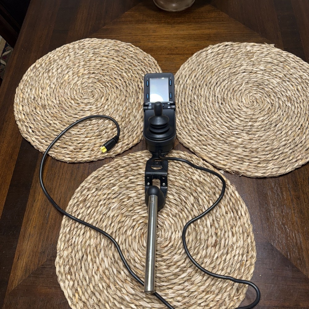 Permobil R-Net Joystick w/ Color Display & Swing-Away Mount – Tested Working