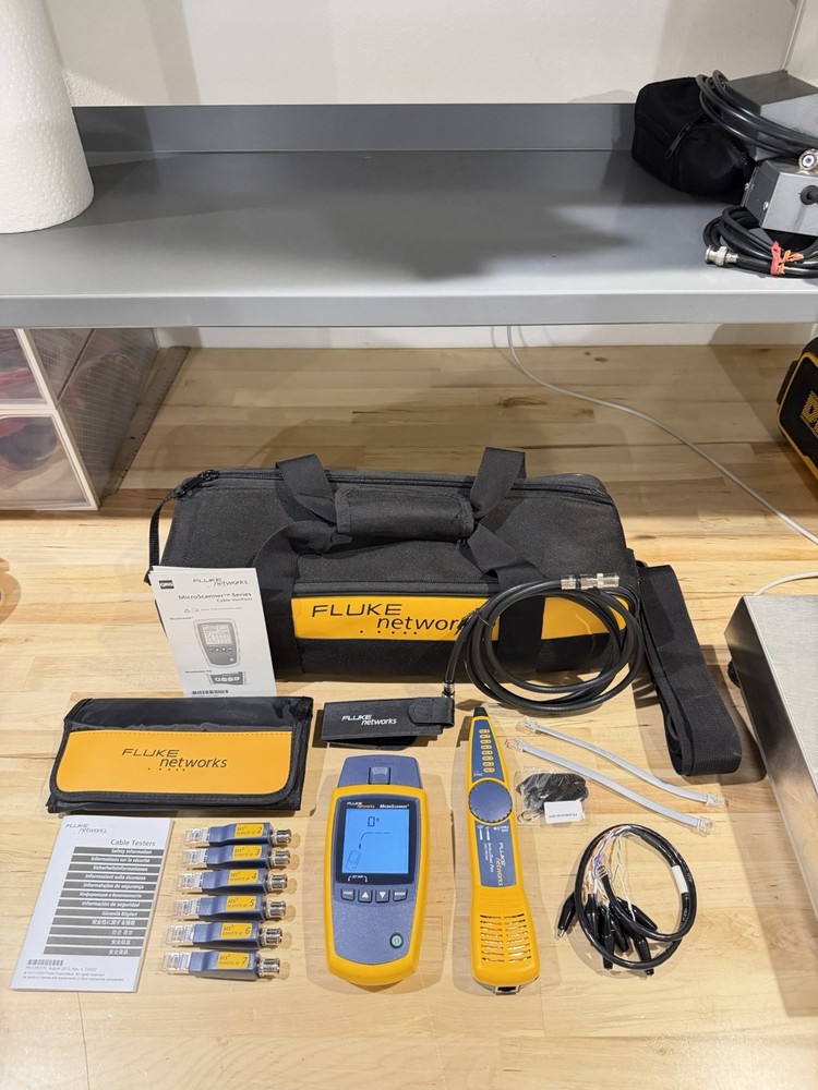 FLUKE NETWORKS MS2-KIT MICROSCANNER 2 & INTELLITONE PRO200 CABLE TEST KIT