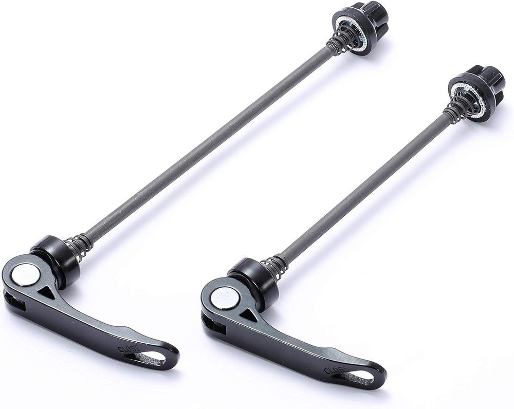 Quick Release Axle Skewer Set - Front & Rear Road Blue