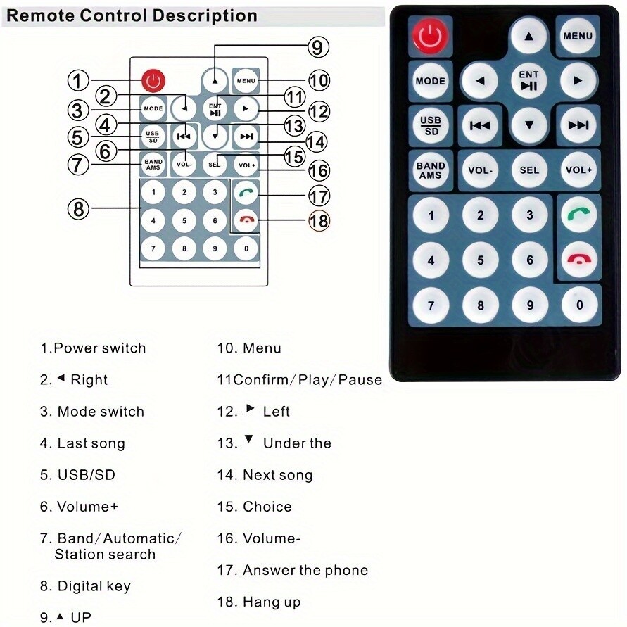 MP5 Car Player 2 Din 7 Inch Touch Screen Car Stereo Bluetooth + Backup Camera^