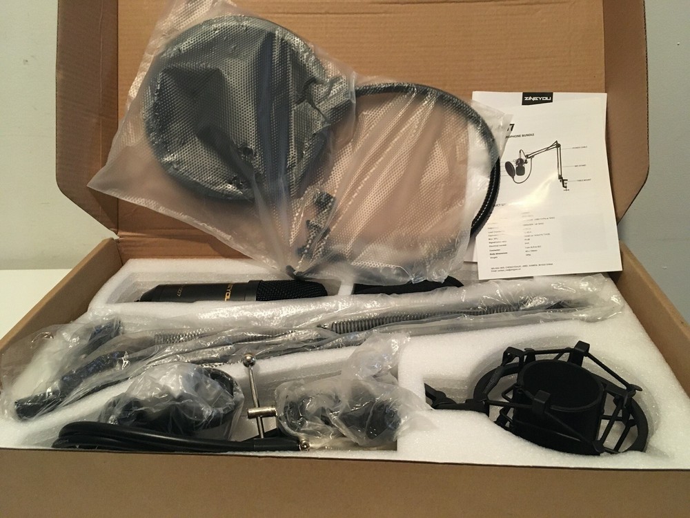 ZINGYOU Condenser Microphone Bundle, ZY-007