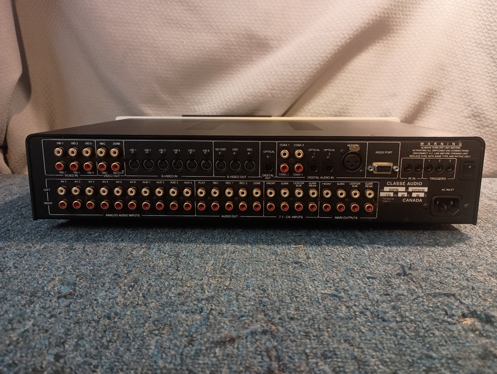 Classe SSP-30 7.1 A/V Preamp Processor (Pro Serviced + Tested)