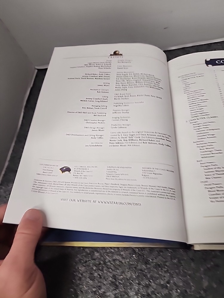Dungeons and Dragons Player's Handbook 2 4th ED