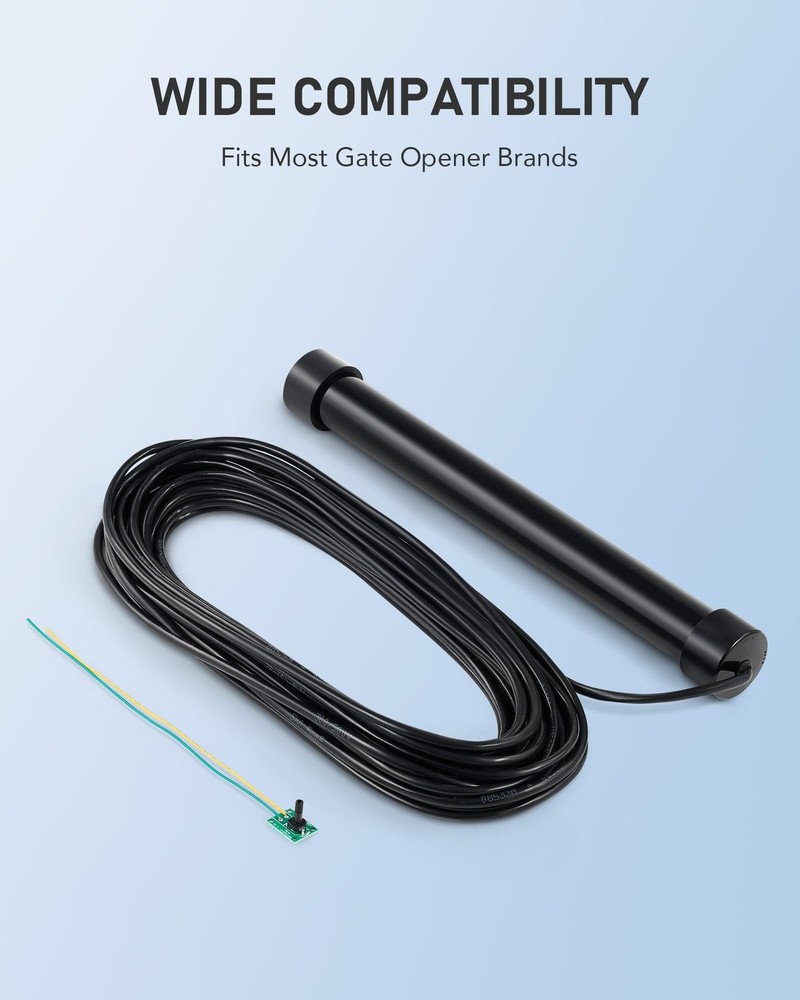 Vehicle Exit Sensor 16.5 inches (length) x 2 (diameter), black