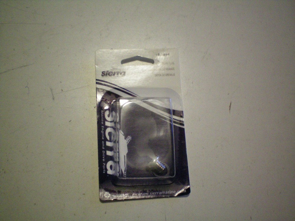SIERRA  #18-2244   DRAIN PLUG,  FREE FREIGHT