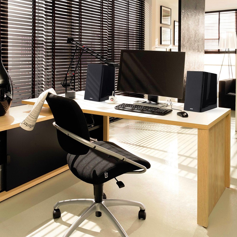 Edifier R2000DB Classic Bluetooth Bookshelf Speakers Remote Control Optical RCA