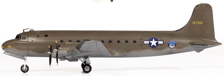 Academy 12652 Douglas C-54 Skymaster 1/144 Scale Plastic Model Kit