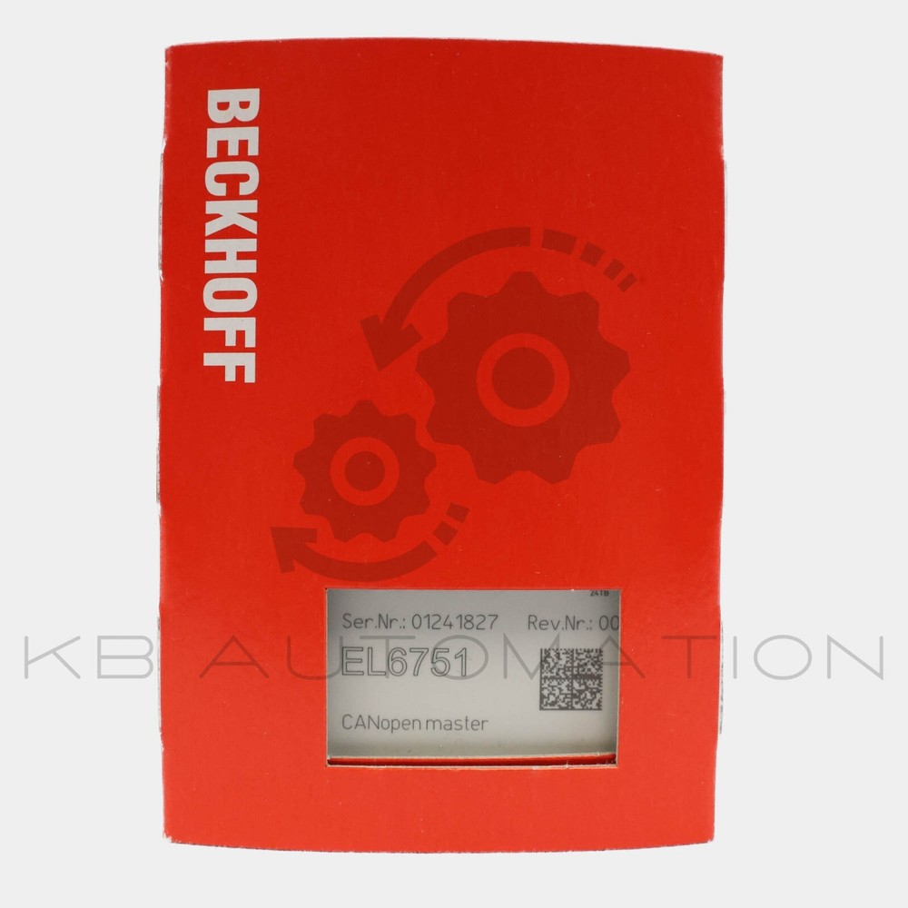 Beckhoff EL6751 EtherCAT Terminal, 1-channel communication interface, CANopen