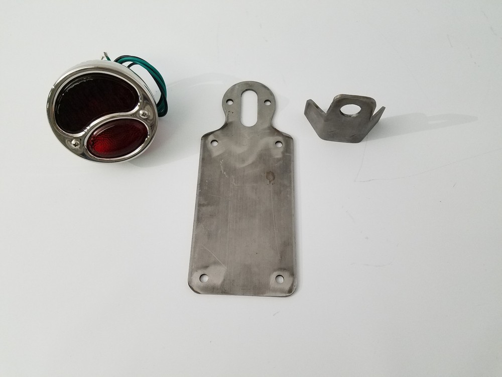Bobber tail Light .... Builders Kit...Stainless