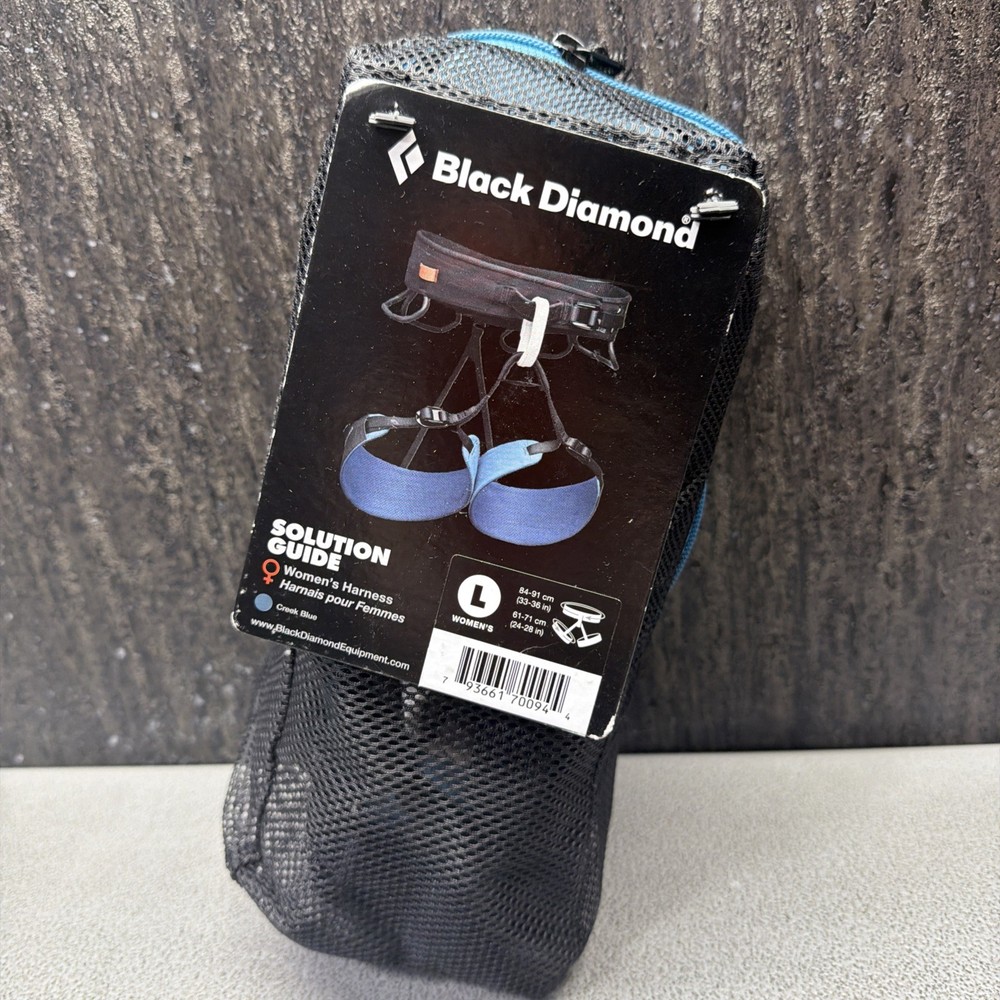 Black Diamond Solution Guide Harness Women's LARGE