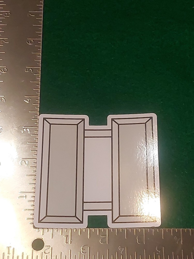 3.5X3.5 Inch USSF SPACE FORCE CAPT CAPTAIN STICKER