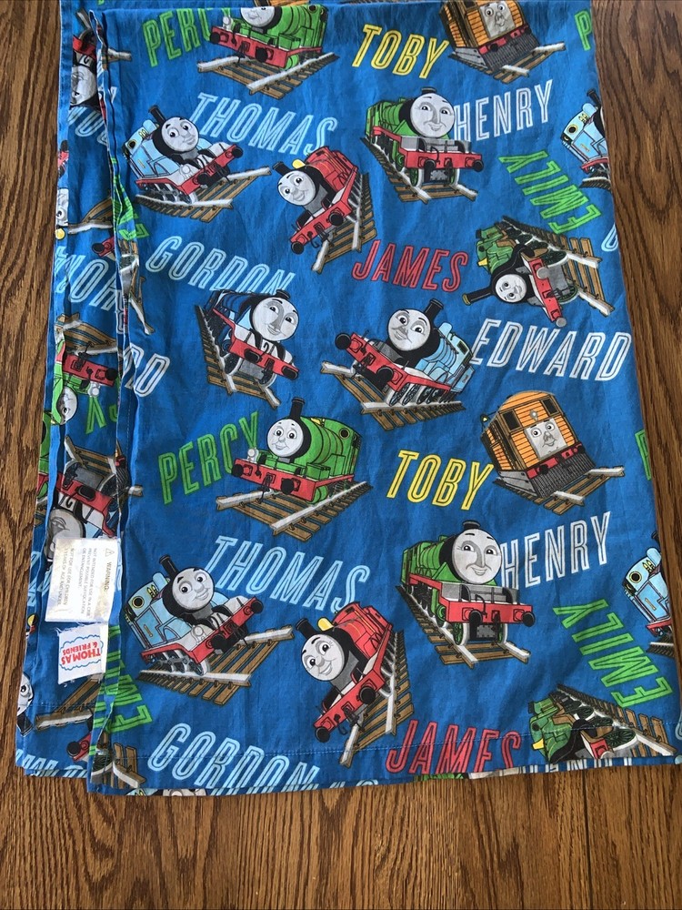 Thomas The Train Lot Pillowcases Throw Blanket Flat Sheet Pre Own
