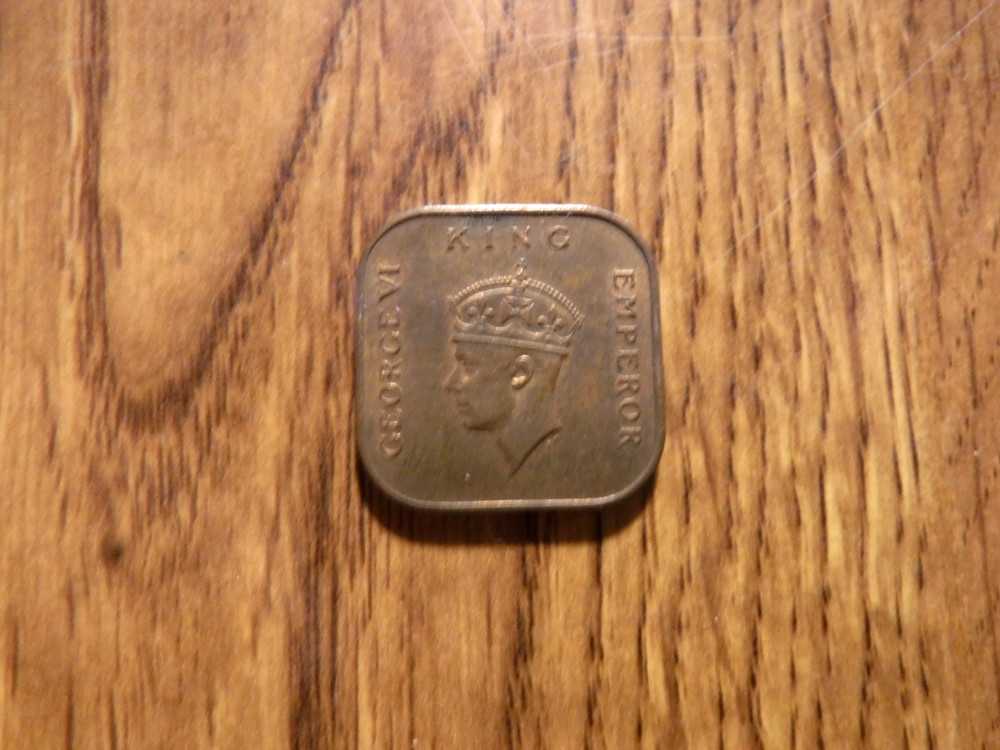 MALAYA 1 CENT 1940 COIN (381)