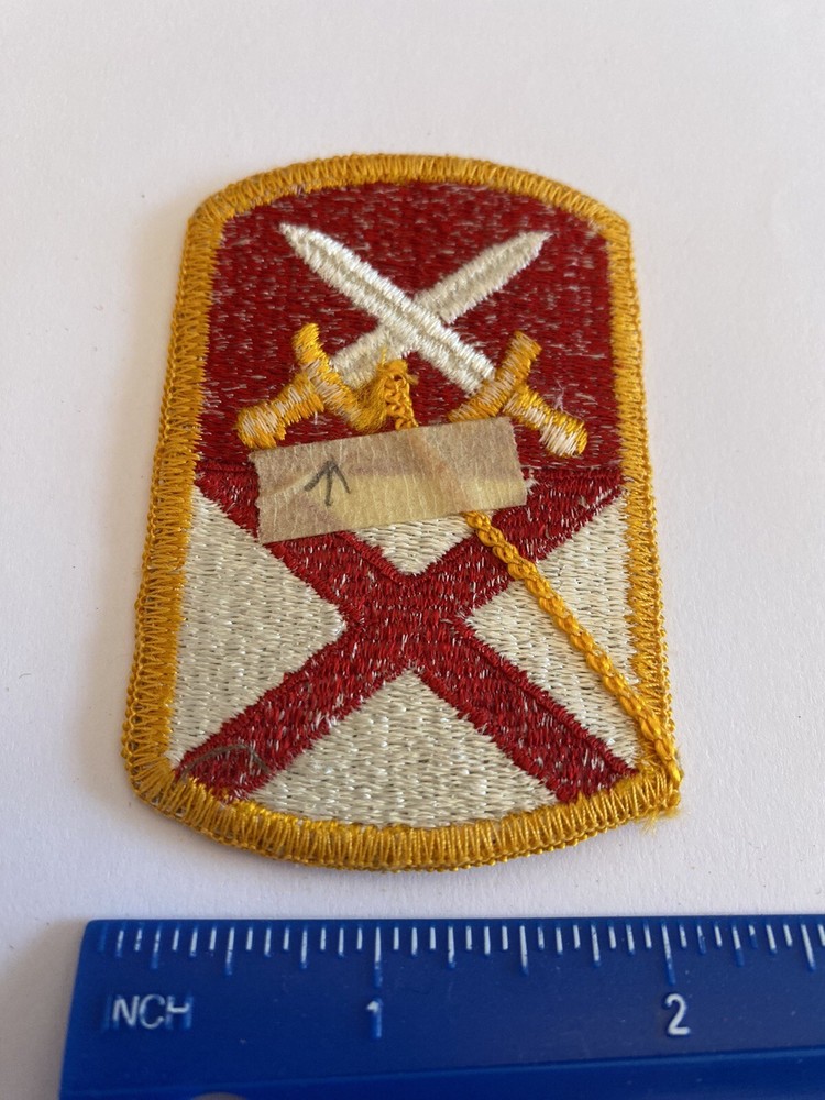 US Army 167th Support Command Patch Full Color Patch Sustainment INV5541