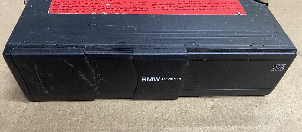 6 Disc CD Change Control Module Unit With Bracket For 2000-2006 BMW X5