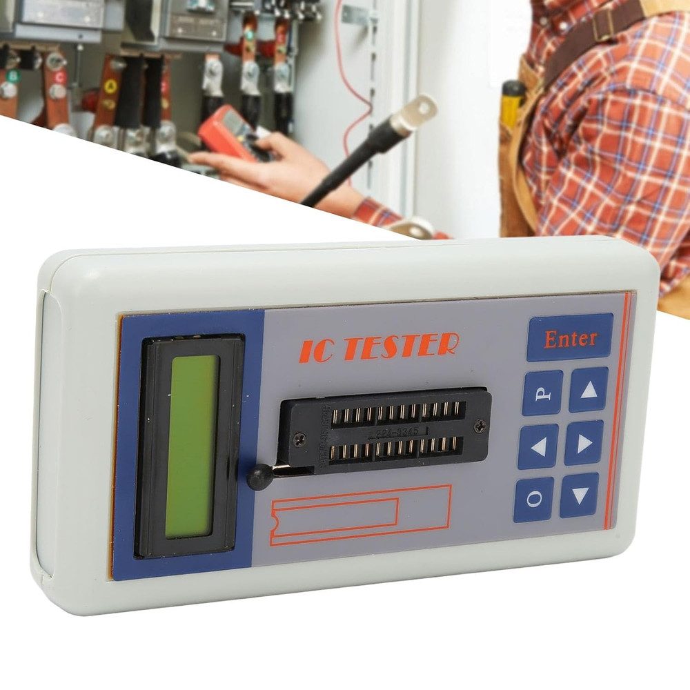 Integrated Circuit IC Tester, IC Transistor Capacitor Meter Digital Integration