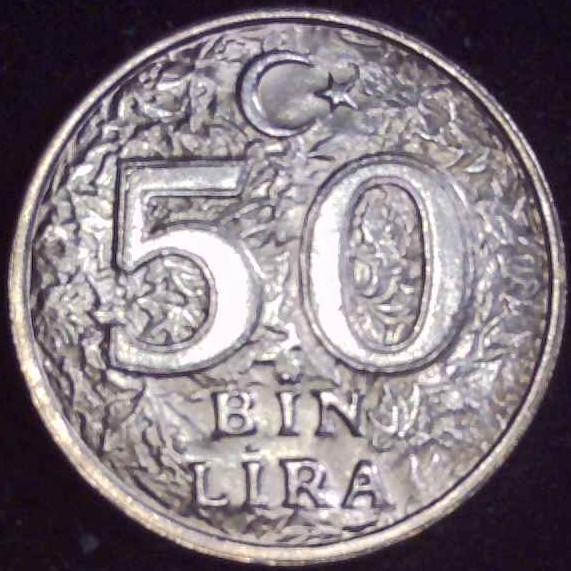 Turkey - 1996 - 50 Bin Lira - KM1050