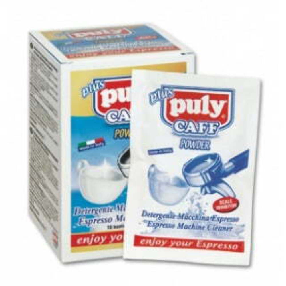 Espresso Machine Cleaning Envelopes 10 Packets Puly Caff