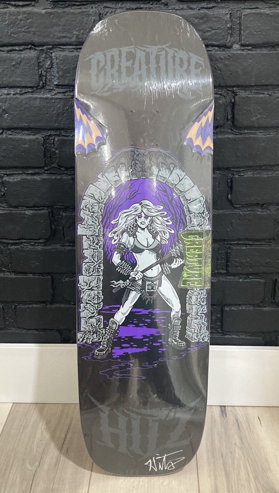NEW 2024 SAM HITZ Signed Autographed CREATURE Battle Gate Pro Skateboard Deck