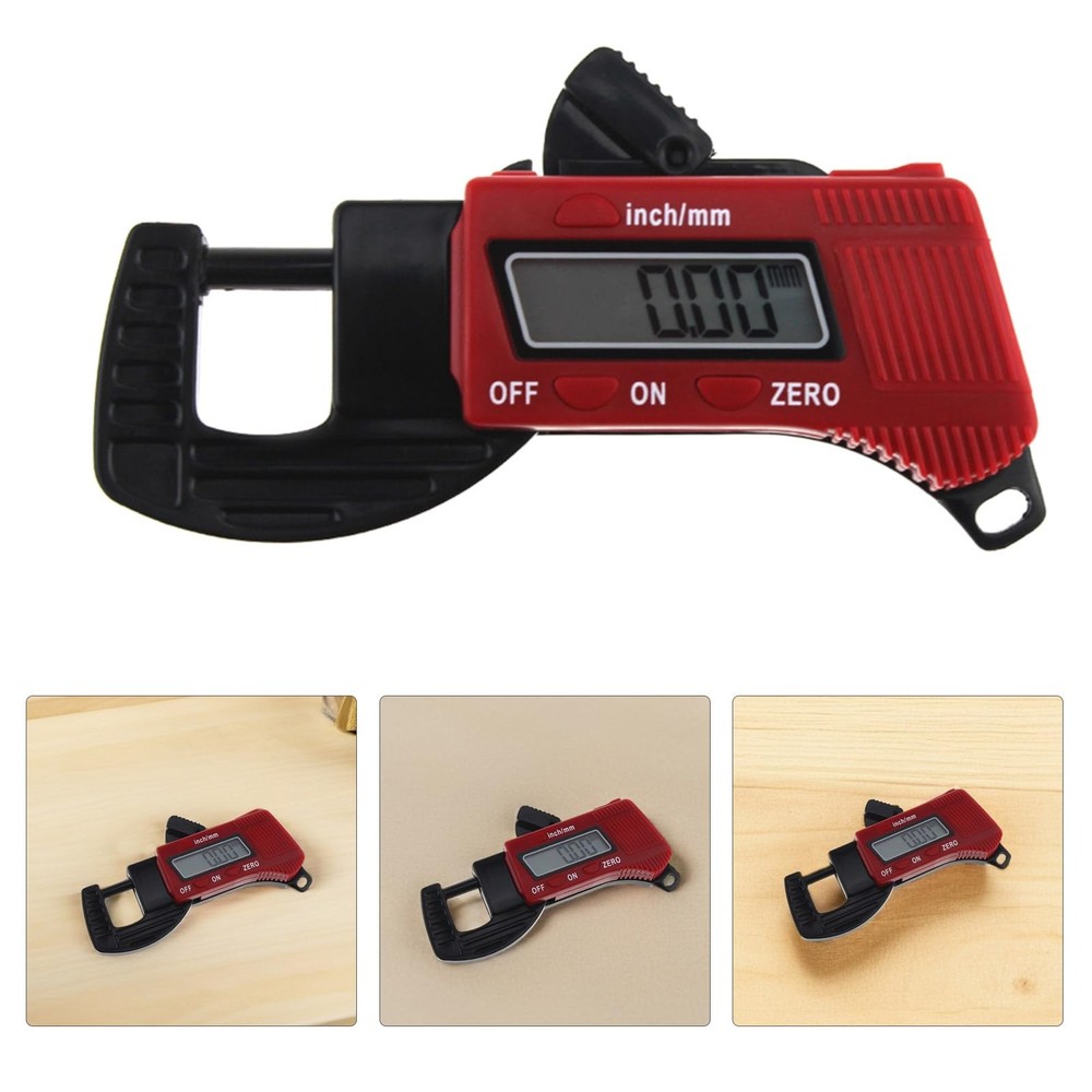 2pcs Thickness Gauge Caliper Micrometer Thickness Micrometer Measurement Tool...