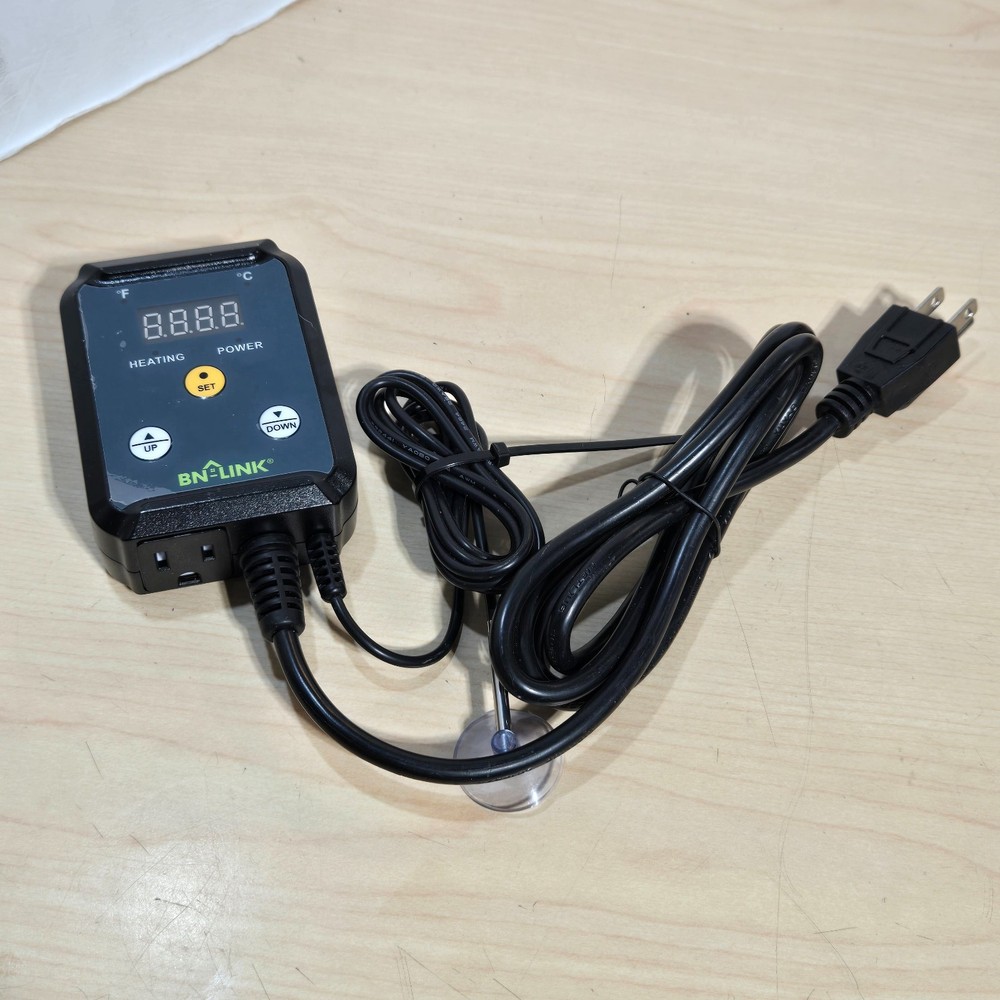 BN-LINK BNQ-T7E(H) Digital Temperature Controller Germination, Reptiles