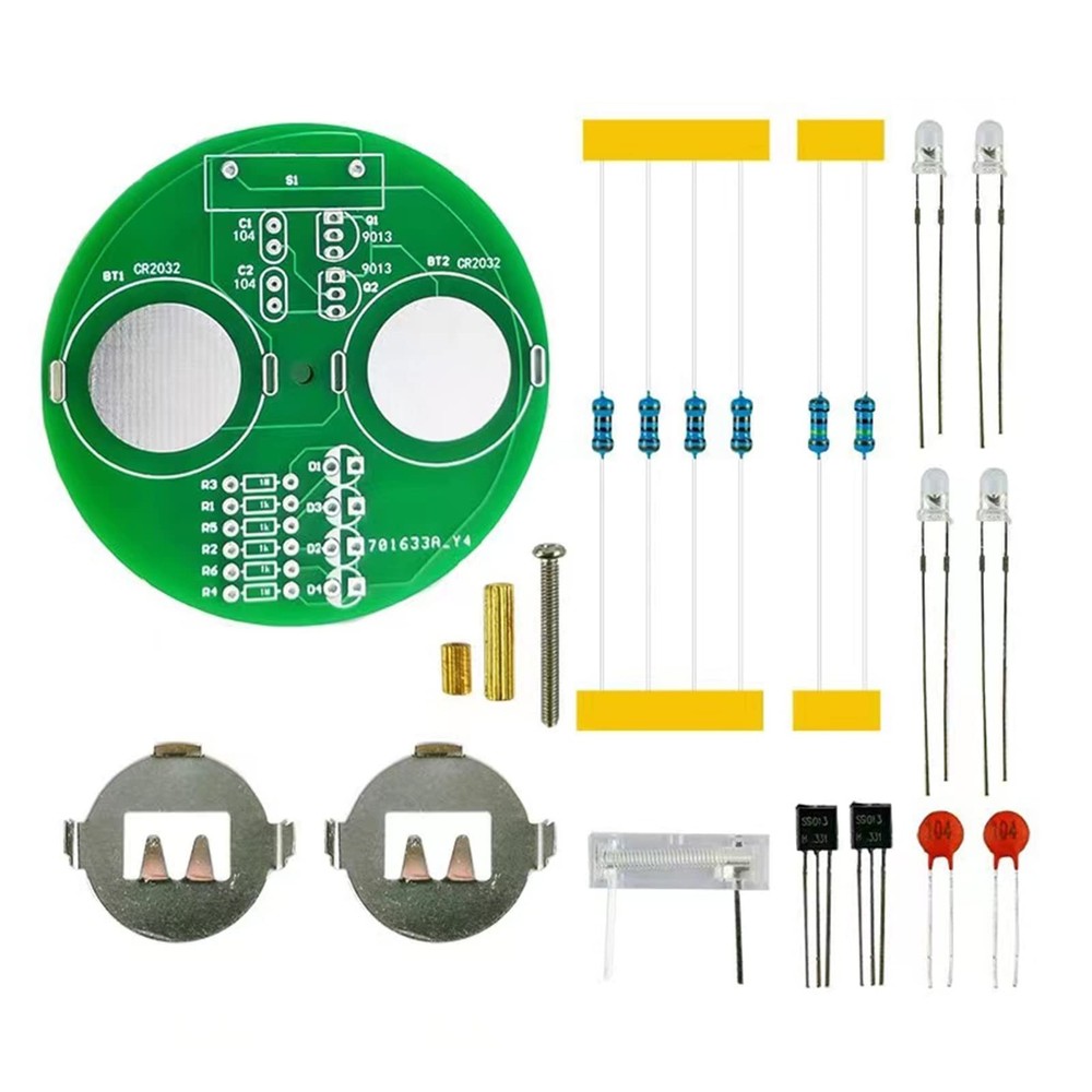 Diy Practical Soldering Practice Kit Practice Learning Electronics Training Boar