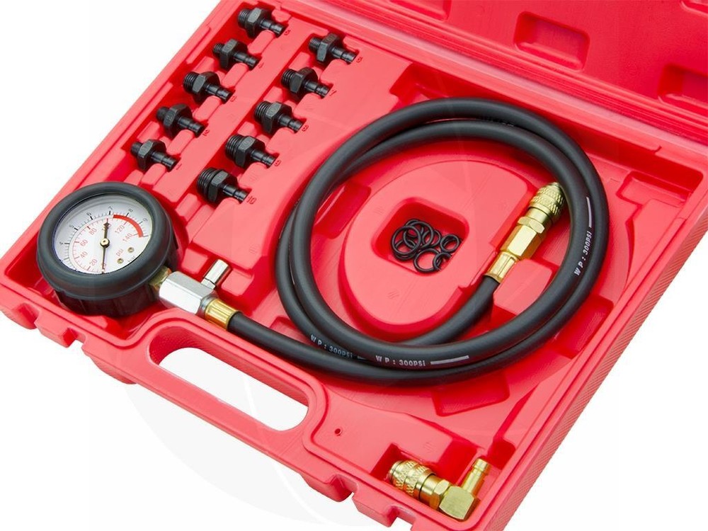 140psi Engine Oil Pressure Gauge Compression Pressure Sensor Diagnostics Tool