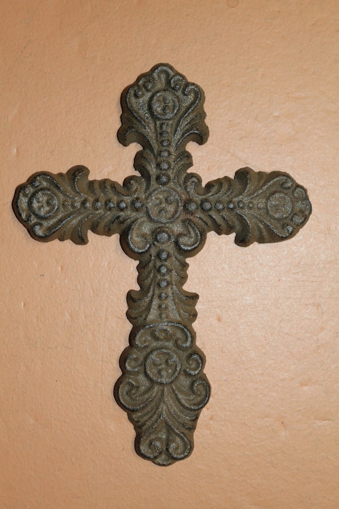 FOREST GLENN COLLCTION, Wall Decor, Fleur De Lis Plaques, Wall Crosses Com-01