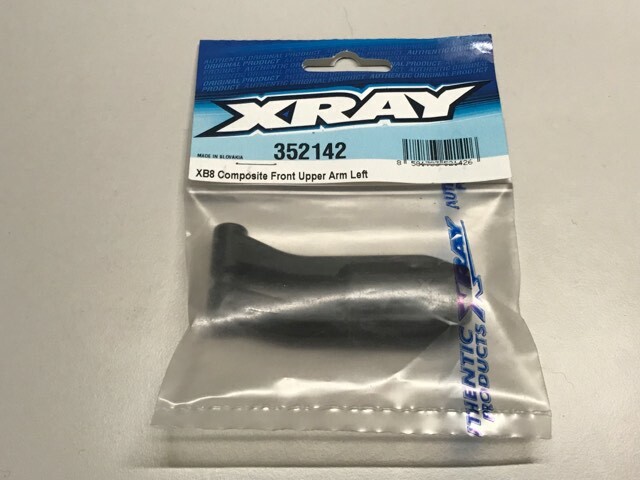 New XRAY XB8 Composite Front Upper Arm Left - XRA 352142