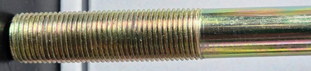 1/4 Inch x 9 Inch Brass Fitting Pipe Threaded.