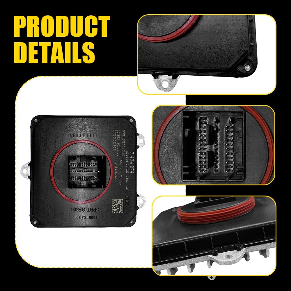 2X For BMW 2 3 4 Adaptive LED Headlight Light Control Module Ballast 8494844