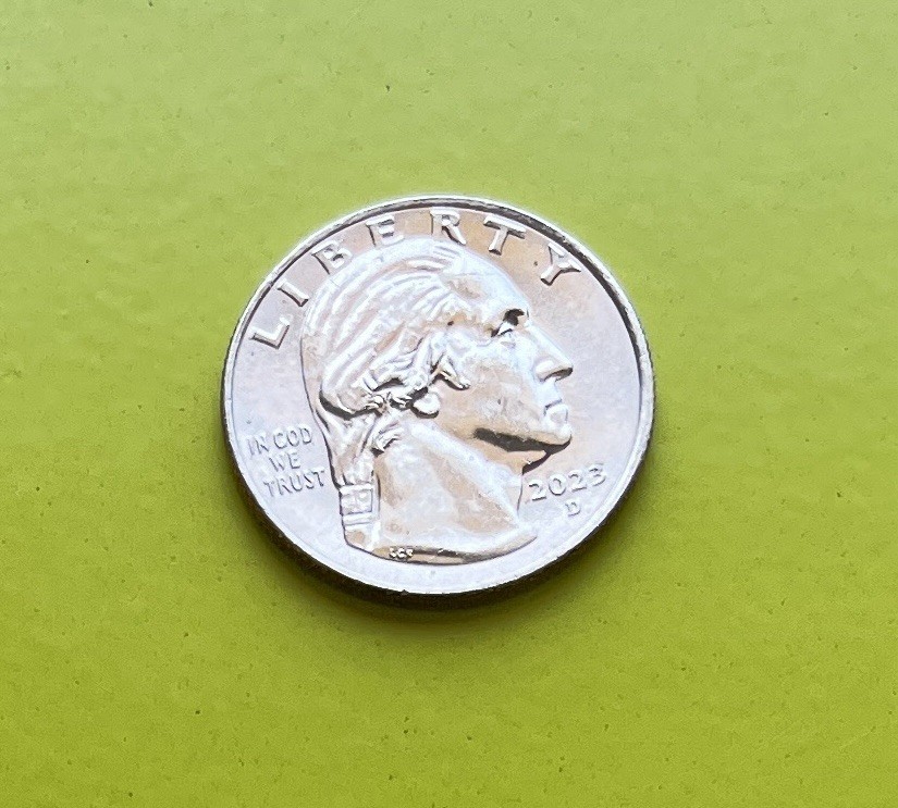 2023 D Jovita Idar Quarter Error Coin in Cod We Trust