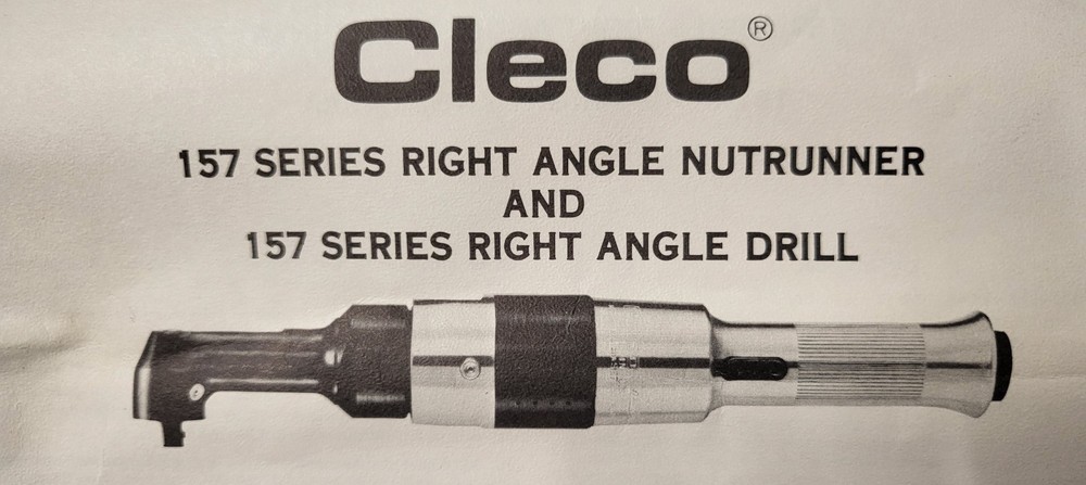 Cleco 157 Series Right Angle Nutrunner