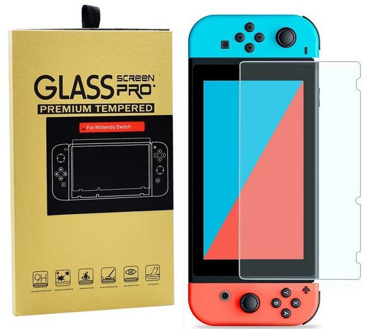 Nintendo Switch OLED,Switch Lite Tempered Glass Screen Protector 9H Hardness