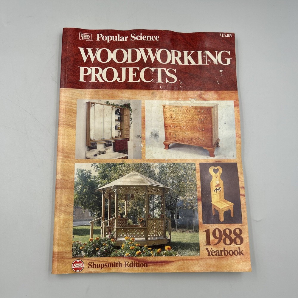 POPULAR SCIENCE WOODWORKING PROJECTS 1988 YEARBOOK