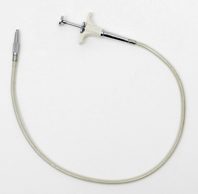 Rare Vintage HANSA 21" White Cable Release