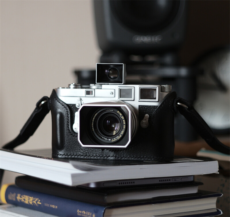 Handmade Leather Camera Half Case Protective Cover for Leica M3