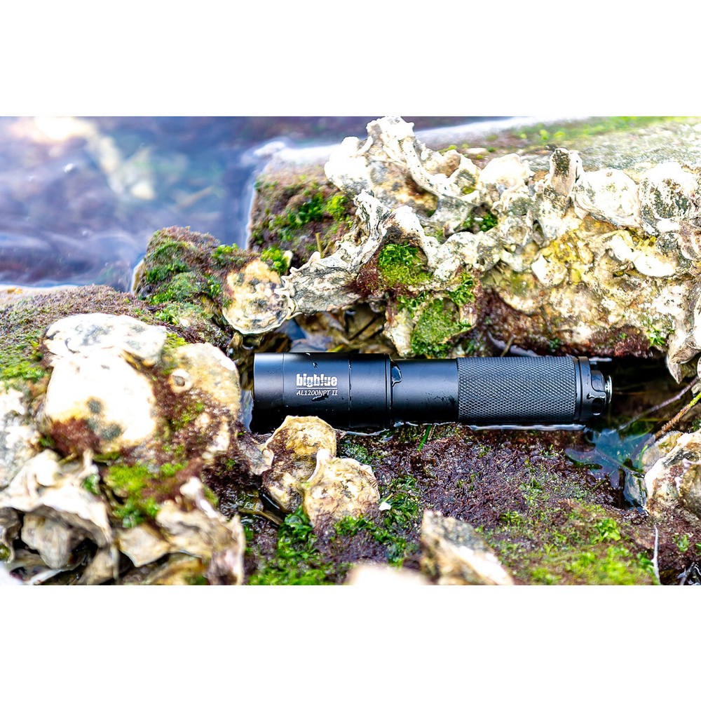 Bigblue 1300 Lumen Narrow Beam Dive Light with Tail Switch