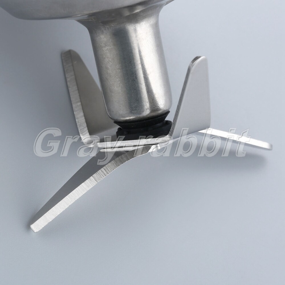 Rustless Blade Cutter & Gasket Ring Replacement For Black &Decker Blender