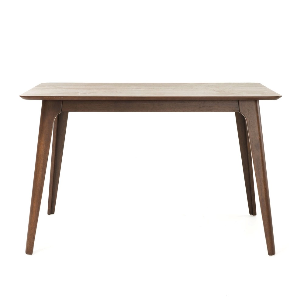 [Video] Dining Table Solid Wood Legs, Walnut